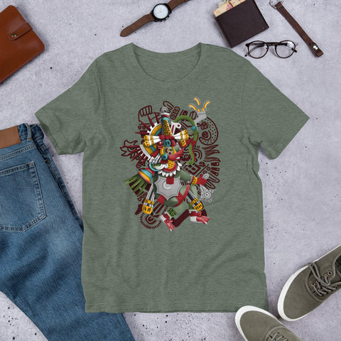 Quetzalcoatl T-Shirt Feathered Serpant God