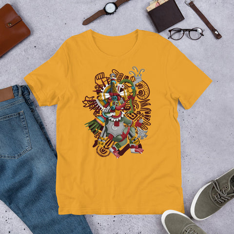 Quetzalcoatl T-Shirt Feathered Serpant God