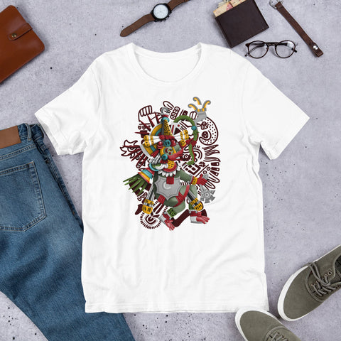 Quetzalcoatl T-Shirt Feathered Serpant God